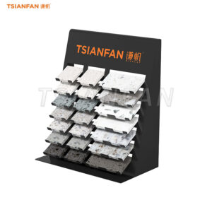 triangular display rack