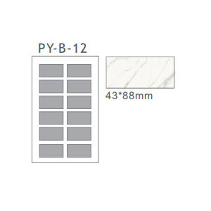 Cheap Plastic Marble Sample Book Portable