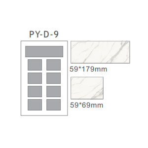 Coustomize Acrylic Plastic Stone Sample BROCHURE Book
