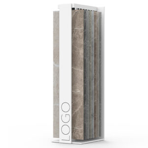 exhibition custom size metal push-pull ceramic tile display stand online CT046