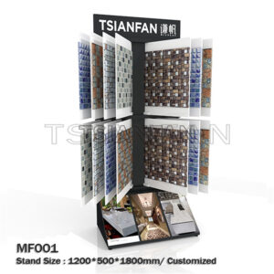 Mosaic tile page-turning display frame floor frame-MF001
