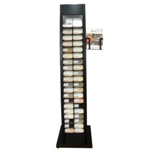 Wholesale quartz stone holder Deposit steel tower rack for Exhibition hall tile supplier Ideas