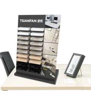 Cheap Quartz salb Table Top display Rack for shop