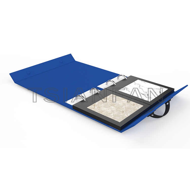High Quality page turn stone sample book cardboard sample book - 图片 3