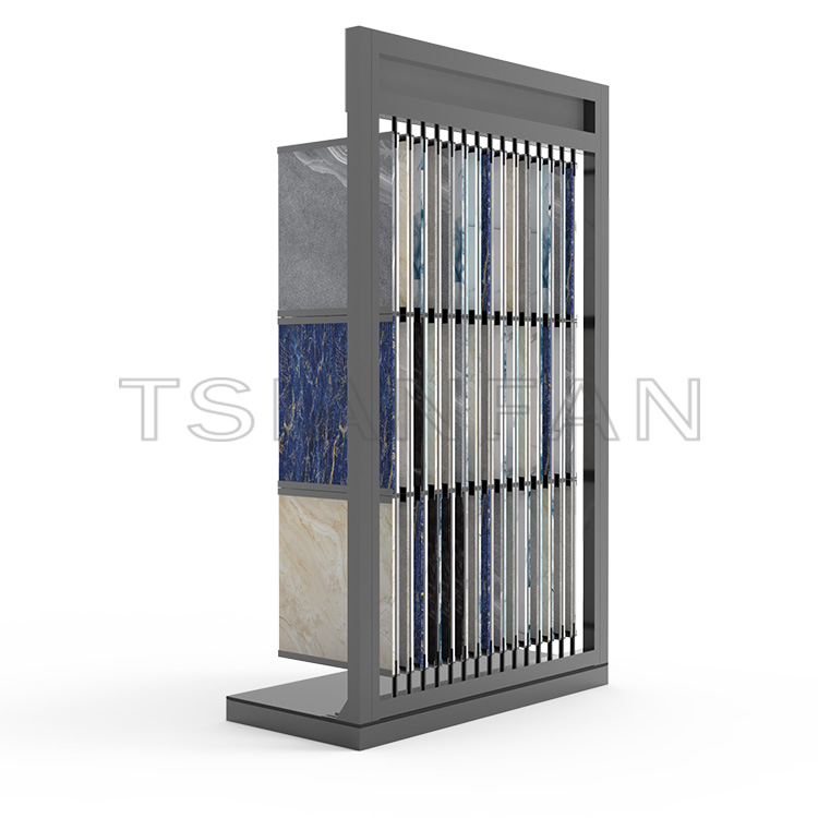Floor display stand quartz stone custom display rack-SG001 - 图片 4