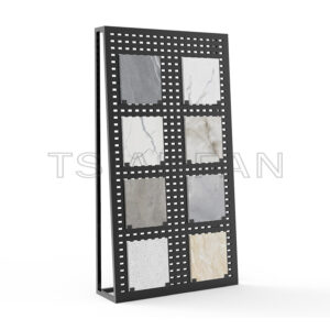 Custom Quartz Stone Marble Sample Floor Display Rack-SG104