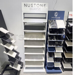 Marble Stone Sandstone Chip Flooring Tile Wall panels Sample Displays Stand-ST119