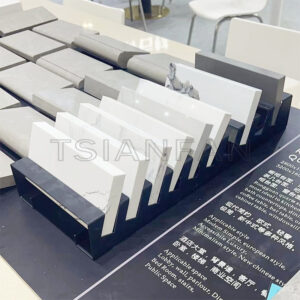 Metal Steel quartz stone sample counter display base