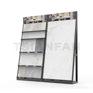 New design quartz stone sample countertop display stand-SG022