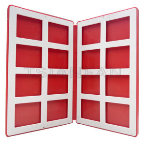 Customized stone sample book display