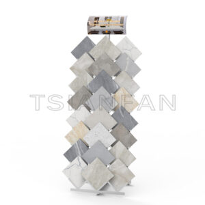 Quartz Stone display rack flooring exhibition hall requirements -SG1014