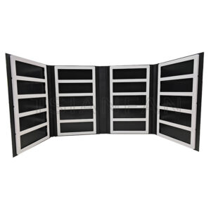 High quality sample booklet plastic texture tile stone sample display