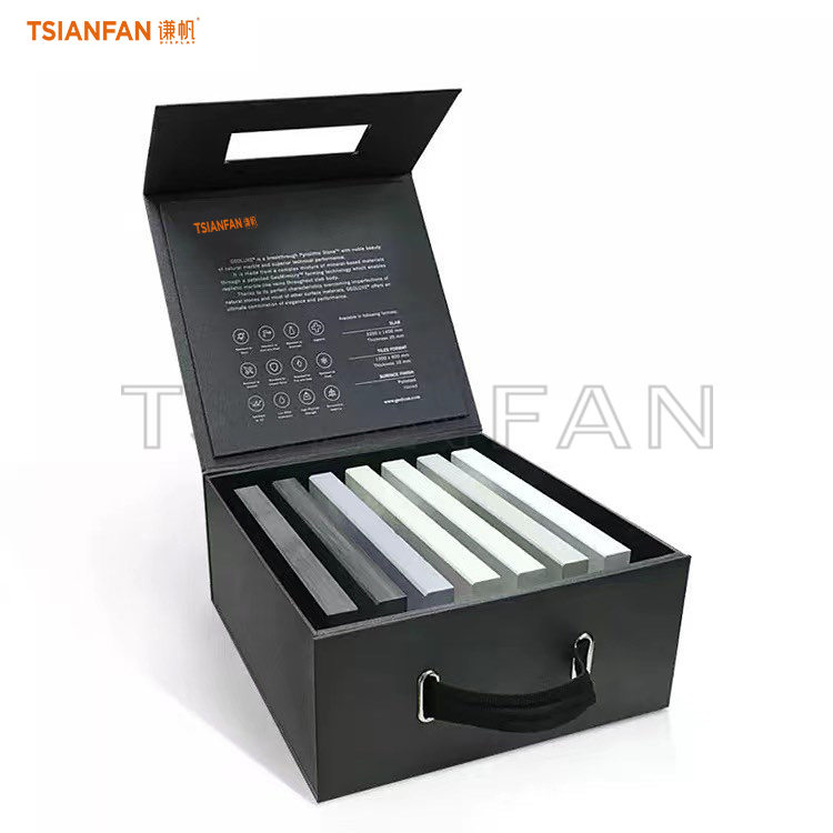 Custom Cardboard Stone Sample Carrying Box