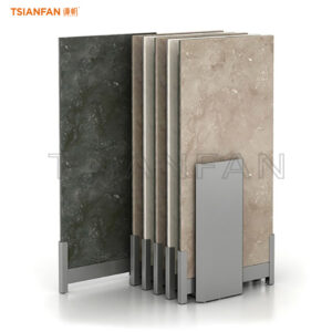 artificial stone floor display unit factory quartz stone display