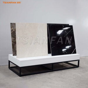 floor ceramic tiles panel display stand base floor display shelf