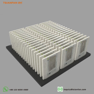 Engineered Stone tile display stand showroom sample display rack