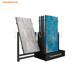 pull out rotating display rack ceramic tiles simple display stand-CT602