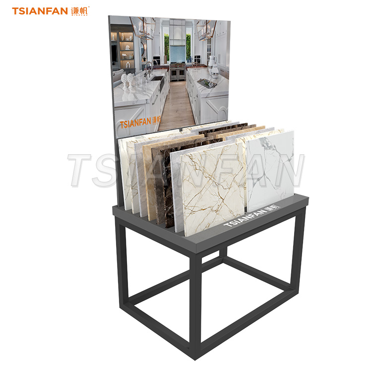 tile display stand price Multi-function display of sample table - 图片 2