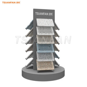 Slate countertop rack order display quartz stone display fixtures-SRT013