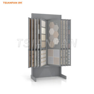mosaic tiles turning page flooring display racks for sales
