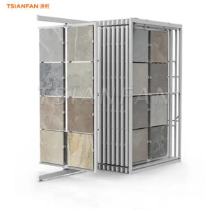 rotation ceramic tiles sample flooring rack factory from China