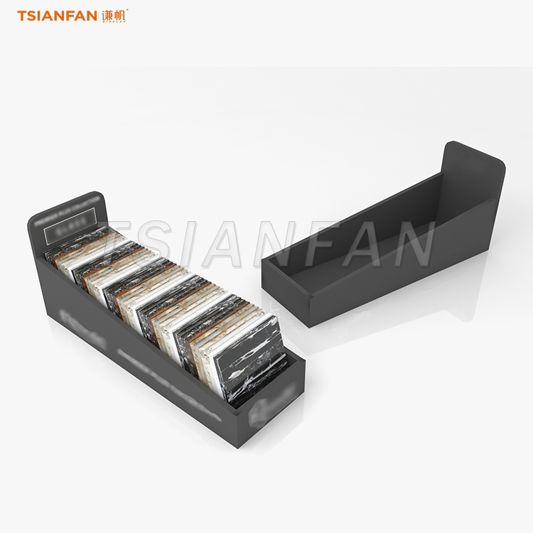 MDF marble stone display box manufacture for outbound marketing