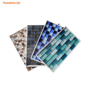 mosaic tile display boards PVC sample board hanging manner