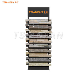 SW114-Specialized displays for cultural stone collections simple natural stone racks