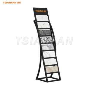 granite stone showroom shelves engineered stone sample holder -SRL008