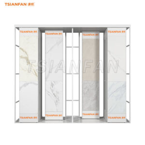 porcelain tile pull out display rack-CT601