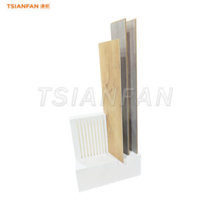 high-quality timber flooring display rack