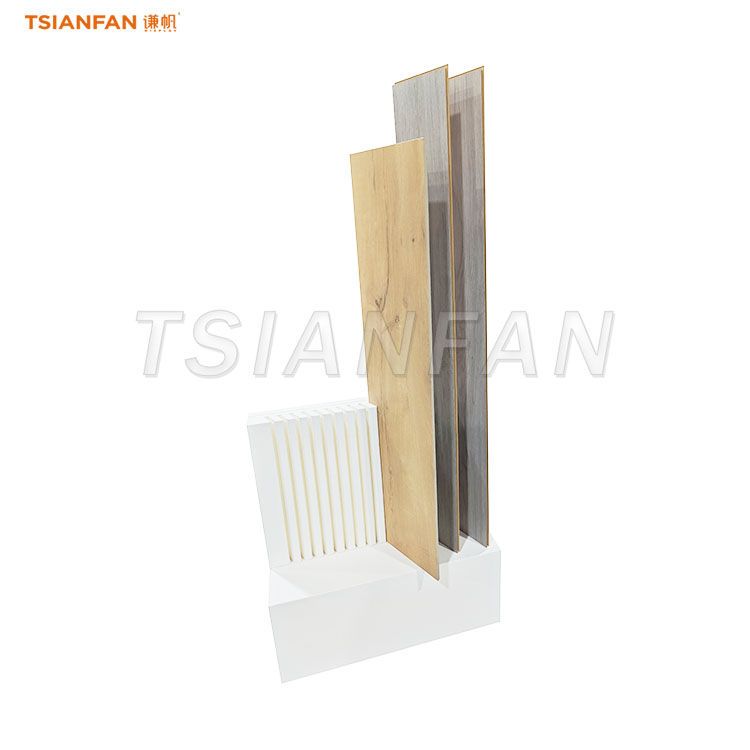 high-quality timber flooring display rack