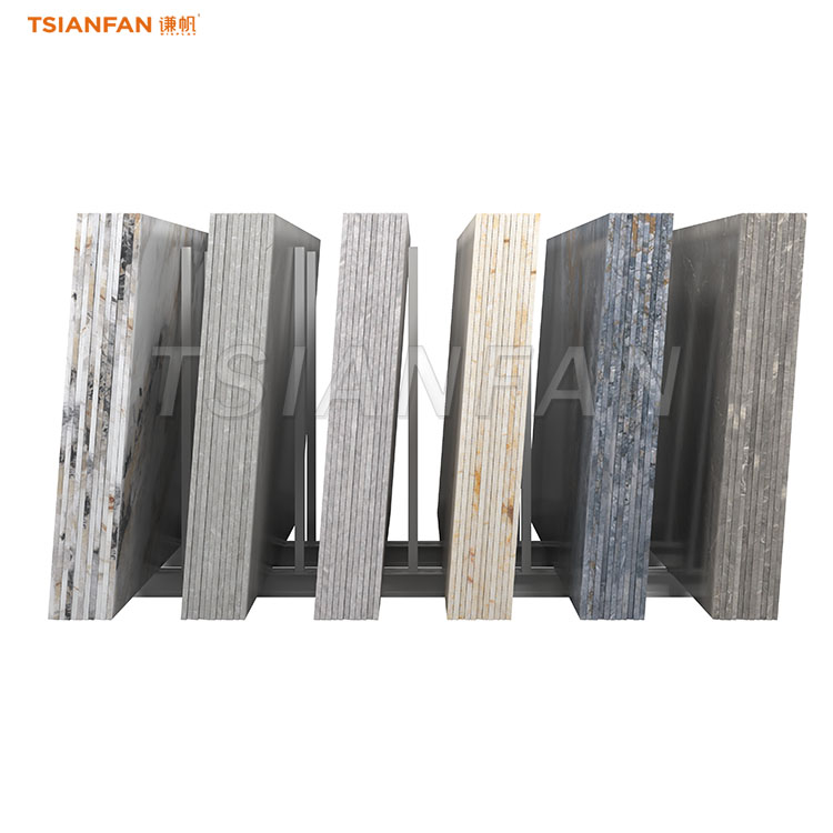 large rock slab display stand for showroom-SD021 - 图片 3