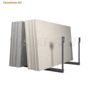 quartz slab display rack black display stand-SD807