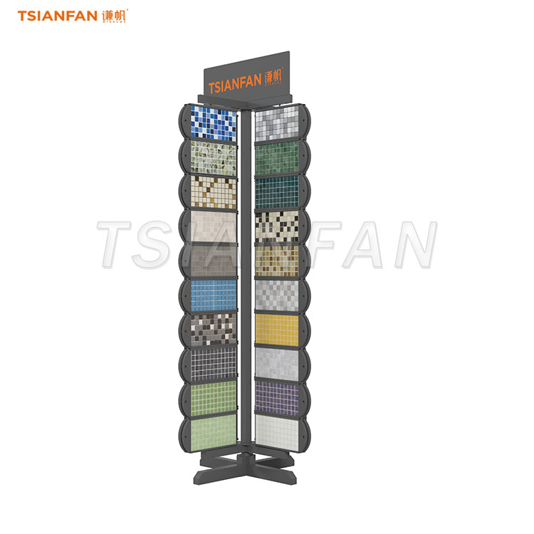 mosaic tile rotating display rack-MM016 - 图片 3