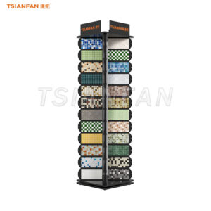 premium mosaic tiles display stand stone display rack-MM2002