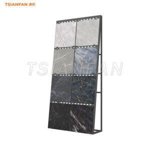 inclined slab display rack metal display stand-SG104