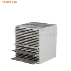 high quality granite stone display cabinet-CC010