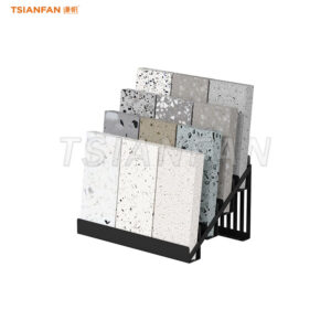 waterfall granite stone countertop display stand-SRT055