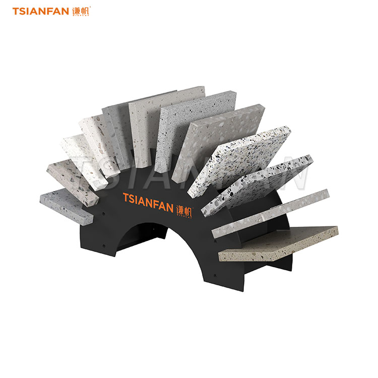 display stand for small items flat stone-SRT206