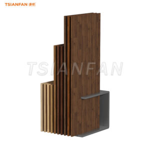 hardwood flooring display racks wood floor display-WE014