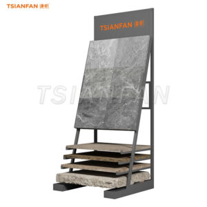 ceramic display rack tiles showroom design-SG407
