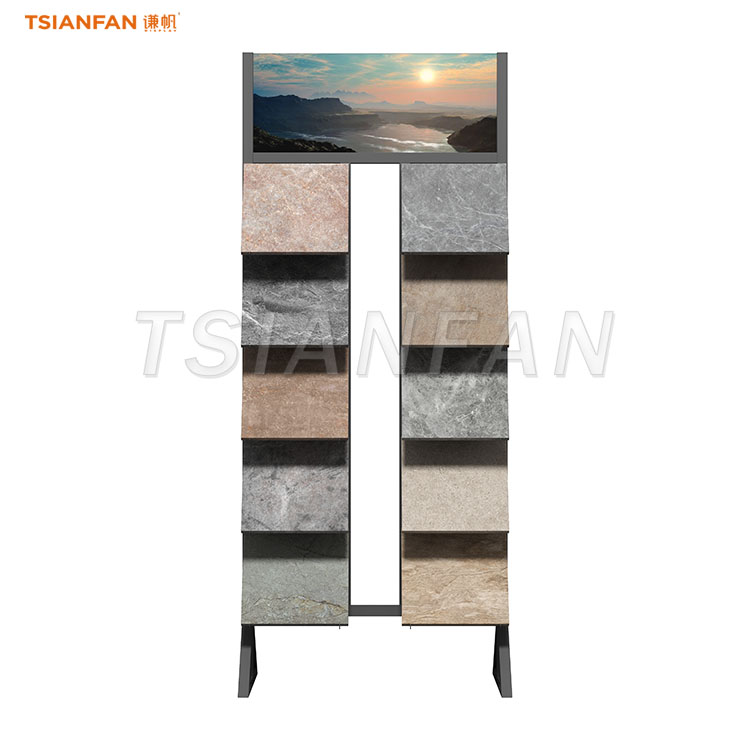 marble stone tower display rack stone sample displays-SG912 - 图片 3