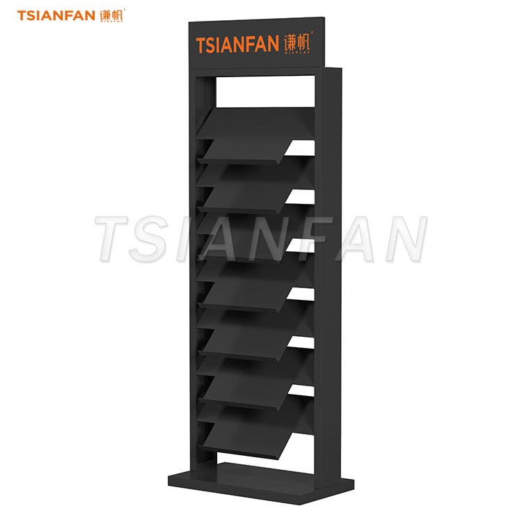 porcelain tile display stand stone display shelf-SW335 - 图片 2