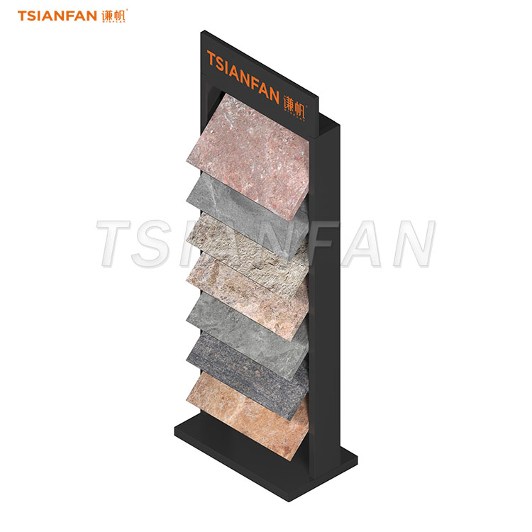 porcelain tile display stand stone display shelf-SW335 - 图片 3