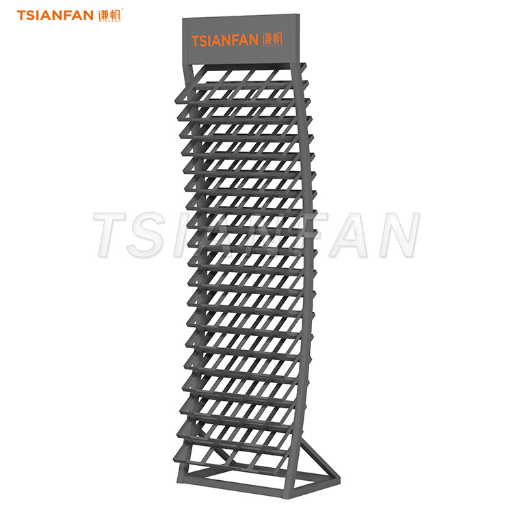 tile showroom display ideas arch display stand-SRL041 - 图片 2