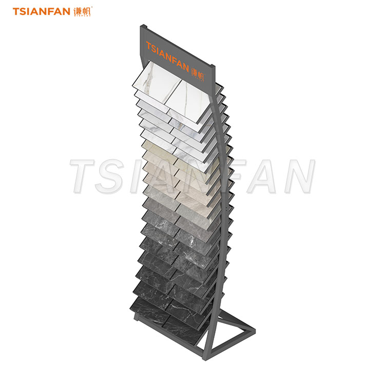 tile showroom display ideas arch display stand-SRL041 - 图片 3