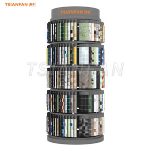mosaic tile display stand floor tile display rack-ML088
