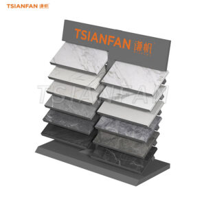 premium quality freestanding racks small stone display stand-SRT366