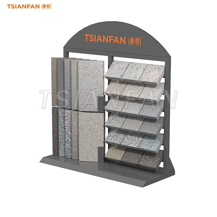 granite sample display stands quartz display stand-SRT075